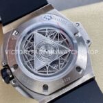 HB Factory Hublot Big Bang Sang Bleu 418.NX.2001.RX.MXM20 45mm Titanium Blue Rubber Strap Skeletonized Blue Dial