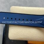 HB Factory Hublot Big Bang Sang Bleu 418.OX.5108.RX.MXM20 45mm Rose Gold Blue Rubber Strap Skeletonized Blue Dial