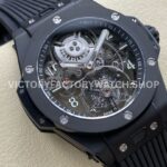 HB Factory Hublot Big Bang Tourbillon 419.CI.0170.RX 45mm Ceramic Rubber StrapSuper Clone Watch Arabic Numerals Skeletonized Dial