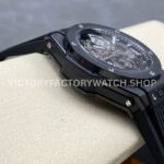 HB Factory Hublot Big Bang Tourbillon 419.CI.0170.RX 45mm Ceramic Rubber StrapSuper Clone Watch Arabic Numerals Skeletonized Dial