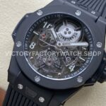 HB Factory Hublot Big Bang Tourbillon 419.CI.0170.RX 45mm Ceramic Rubber StrapSuper Clone Watch Arabic Numerals Skeletonized Dial