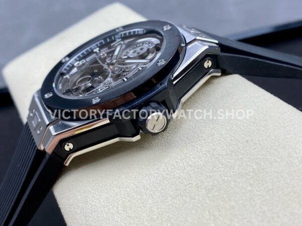 HB Factory Hublot Big Bang Tourbillon 429.NM.0170.RX.YOS 45mm Titanium Rubber Strap Arabic Numerals Skeletonized Dial