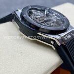HB Factory Hublot Big Bang Tourbillon 429.NM.0170.RX.YOS 45mm Titanium Rubber Strap Arabic Numerals Skeletonized Dial