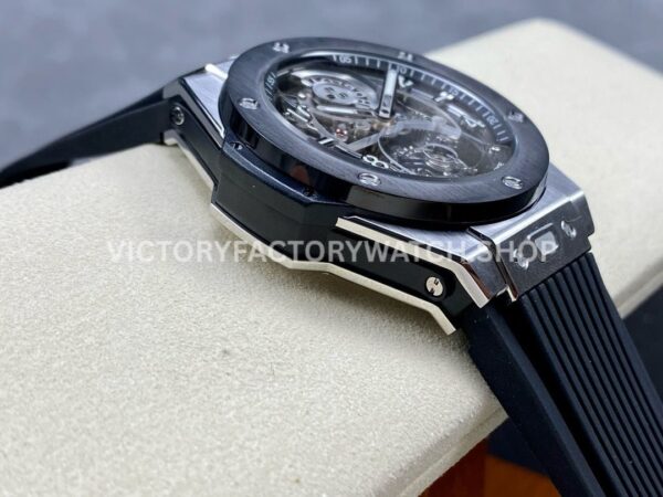 HB Factory Hublot Big Bang Tourbillon 429.NM.0170.RX.YOS 45mm Titanium Rubber Strap Arabic Numerals Skeletonized Dial