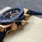 HB Factory Hublot Big Bang Unico 421.OL.5180.RX 45mm Rose Gold Rubber Strap Skeletonized Blue Dial