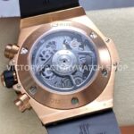 HB Factory Hublot Big Bang Unico 421.OL.5180.RX 45mm Rose Gold Rubber Strap Skeletonized Blue Dial