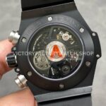 HB Factory Hublot Big Bang Unico 411.CI.1170.RX 45mm Black Ceramics Black Rubber Strap Black Skeletonized Dial