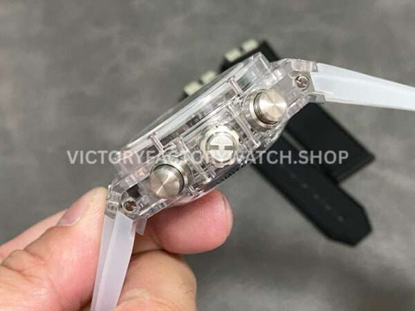 HB Factory Hublot Big Bang Unico 411.JX.4802.RT 45mm Synthetic Crystal Rubber Strap Skeletonized Dial