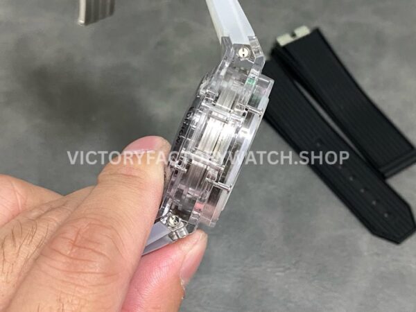 HB Factory Hublot Big Bang Unico 411.JX.4802.RT 45mm Synthetic Crystal Rubber Strap Skeletonized Dial