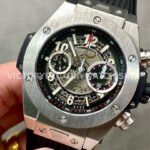 HB Factory Hublot Big Bang Unico 411.NX.1170.RX 45mm Titanium Rubber Strap Skeletonized Dial