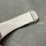 HB Factory Hublot Big Bang Unico 45mm White White Rubber Strap Ceramic Bezel White Skeletonized Dial