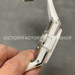 HB Factory Hublot Big Bang Unico 45mm White White Rubber Strap Ceramic Bezel White Skeletonized Dial
