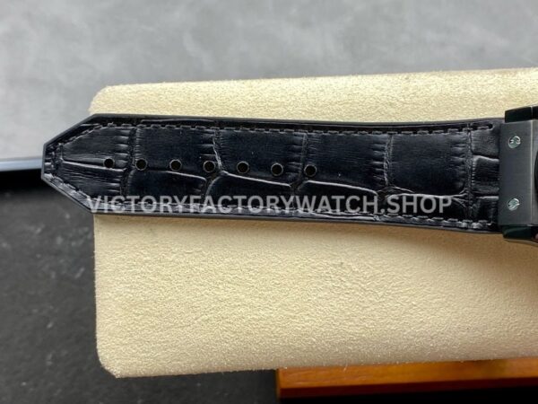 HB Factory Hublot Classic Fusion 542.CM.1171.RX 42mm Steel Leather Strap Ceramic Bezel Black Dial