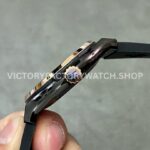 HB Factory Hublot Classic Fusion 542.CO.1181.RX 42mm Rubber Strap Rose Gold Bezel Black Dial
