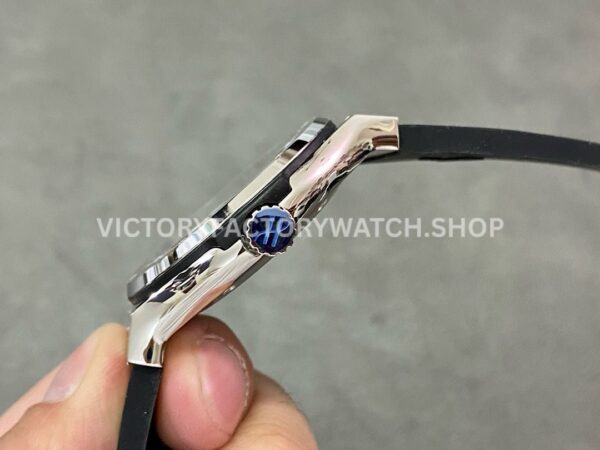 HB Factory Hublot Classic Fusion 542.NX.1171.RX 42mm Steel Black Rubber Strap Black Dial