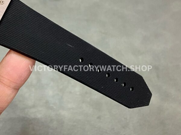 HB Factory Hublot Classic Fusion 542.NX.1171.RX 42mm Steel Black Rubber Strap Black Dial