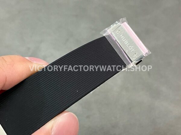 HB Factory Hublot Classic Fusion 542.NX.1171.RX 42mm Steel Black Rubber Strap Black Dial