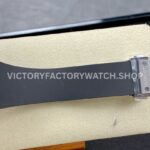 HB Factory Hublot Classic Fusion 550.NS.1800.RX.1604.ORL19 40mm Black Rubber Strap Diamond Bezel Black Dial