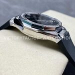 HB Factory Hublot Classic Fusion 550.NS.1800.RX.1804.ORL19 40mm Black Rubber Strap Diamond Bezel Black Dial