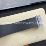 HB Factory Hublot Classic Fusion 550.NS.1800.RX.1804.ORL19 40mm Black Rubber Strap Diamond Bezel Black Dial