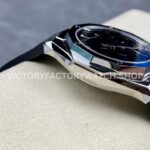 HB Factory Hublot Classic Fusion 550.NS.1800.RX.ORL19 40mm Steel Black Rubber Strap Black Dial