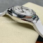 HB Factory Hublot Classic Fusion 550.NS.2200.RW.ORL20 40mm Steel White Rubber Strap White Dial