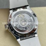 HB Factory Hublot Classic Fusion 550.NS.2200.RW.1804.ORL20 40mm White Rubber Strap Diamond Bezel White Dial