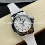 HB Factory Hublot Classic Fusion 550.NS.2200.RW.ORL20 40mm Steel White Rubber Strap White Dial