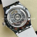 HB Factory Hublot Classic Fusion 550.NS.2200.RW.ORL20 40mm Steel White Rubber Strap White Dial