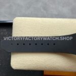 HB Factory Hublot Classic Fusion 550.OS.1800.RX.1804.ORL19 40mm Diamond Rose Gold Black Rubber Strap Black Dial