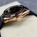 HB Factory Hublot Classic Fusion 550.OS.1800.RX.ORL19 40mm Rose Gold Black Rubber Strap Black Dial