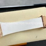 HB Factory Hublot Classic Fusion 550.OS.2200.RW.1604.ORL20 40mm Rose Gold White Rubber Strap Diamond Bezel White Dial