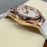 HB Factory Hublot Classic Fusion 550.OS.2200.RW.1804.ORL20 40mm Diamond Rose Gold White Rubber Strap White Dial