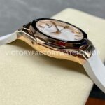 HB Factory Hublot Classic Fusion 550.OS.2200.RW.ORL20 40mm Rose Gold White Rubber Strap White Dial