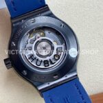 HB Factory Hublot Classic Fusion 565.CM.7170.LR 38mm Steel Leather Strap Blue Dial