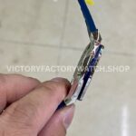 HB Factory Hublot Classic Fusion 565.NX.7170.RX 38mm Steel Blue Rubber Strap Blue Dial