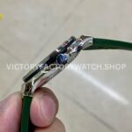 HB Factory Hublot Classic Fusion 565.NX.8970.RX 38mm Steel Rubber Strap Green Dial