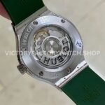 HB Factory Hublot Classic Fusion 565.NX.8970.RX 38mm Steel Rubber Strap Green Dial