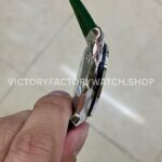 HB Factory Hublot Classic Fusion 565.NX.8970.RX 38mm Steel Rubber Strap Green Dial