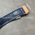 HB Factory Hublot Classic Fusion 565.OX.7180.LR 38mm Rose Gold Leather Strap Blue Dial