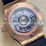 HB Factory Hublot Classic Fusion 565.OX.8980.RX 38mm Rose Gold Leather Strap Green Dial