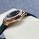 HB Factory Hublot Classic Fusion 565.OX.8980.RX 38mm Rose Gold Leather Strap Green Dial