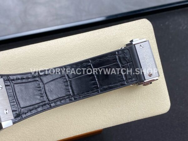 HB Factory Hublot Classic Fusion Aerofusion 525.NX.0170.RX 45mm Steel Leather Strap Skeletonized Dial