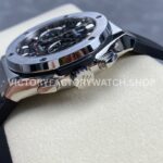 HB Factory Hublot Classic Fusion Aerofusion 525.NX.0170.RX 45mm Steel Leather Strap Skeletonized Dial