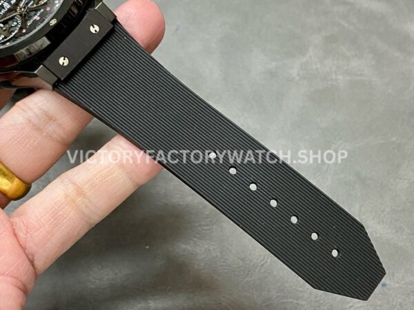 HB Factory Hublot Classic Fusion Aerofusion 525.cm.0170.rx 45mm Rubber Strap Skeletonized Dial