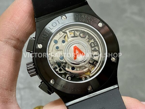 HB Factory Hublot Classic Fusion Aerofusion 525.cm.0170.rx 45mm Rubber Strap Skeletonized Dial