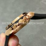 HB Factory Hublot Classic Fusion Aerofusion 525.ox.0180.lr 45mm Rose Gold Leather Strap Skeletonized Dial