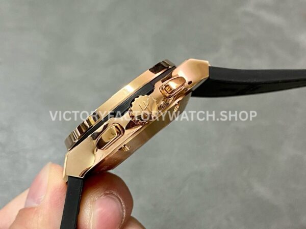 HB Factory Hublot Classic Fusion Aerofusion 525.ox.0180.lr 45mm Rose Gold Leather Strap Skeletonized Dial