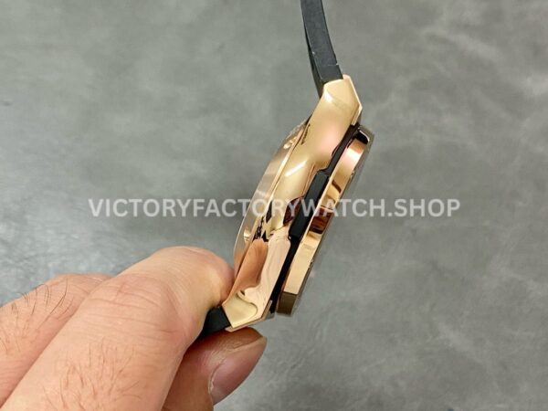 HB Factory Hublot Classic Fusion Aerofusion 525.ox.0180.lr 45mm Rose Gold Leather Strap Skeletonized Dial