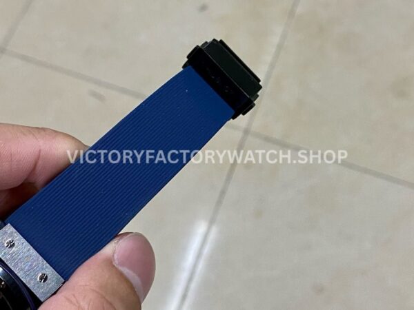 HB Factory Hublot Classic Fusion Blue 511.CM.7170.RX 42mm Rubber Strap Ceramic Bezel Blue Dial